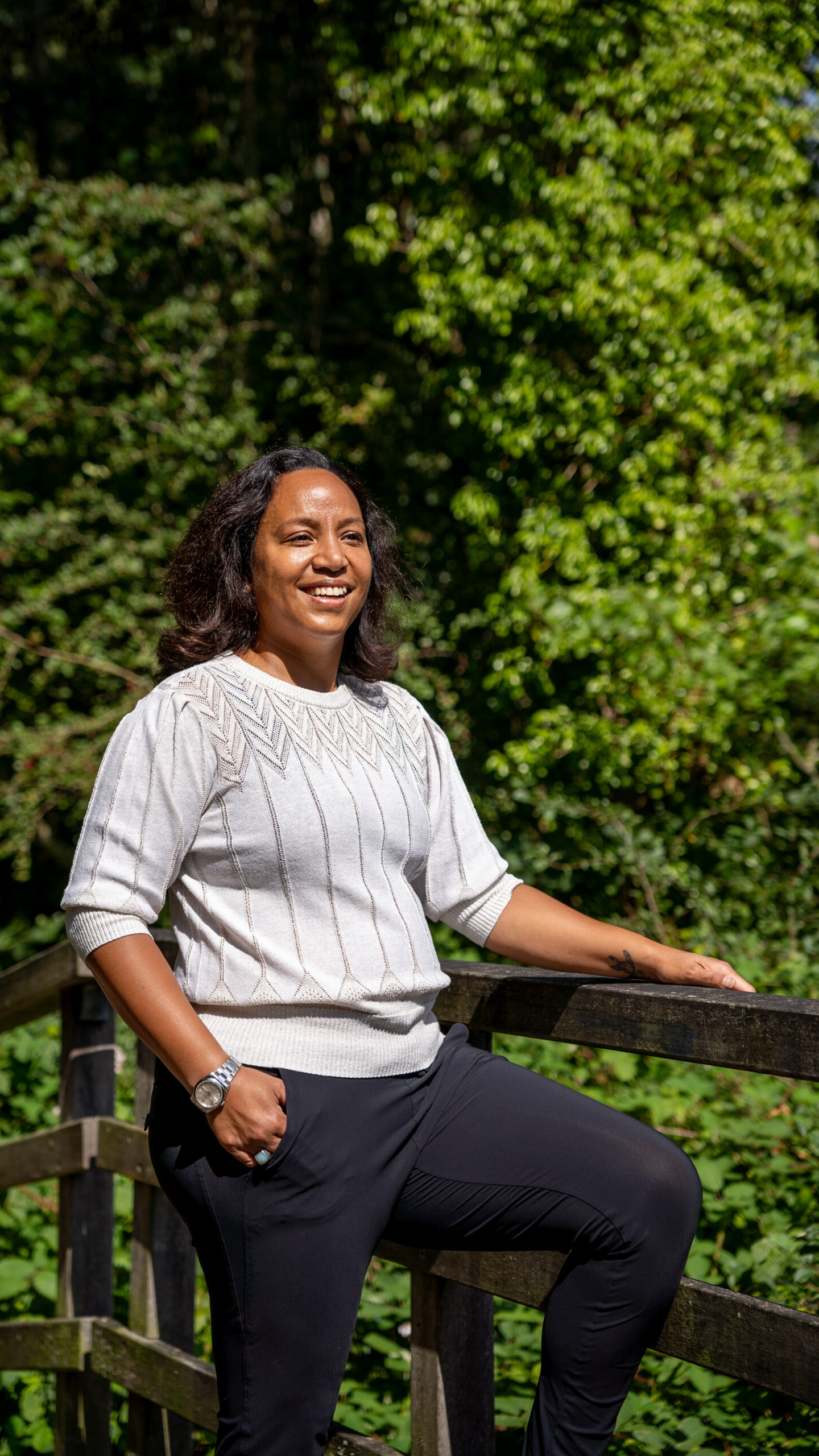 Jessica Meijers straalt als coach na borstkanker